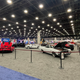 Cars from Ken Lingenfelter’s collection on display in the main show hall.